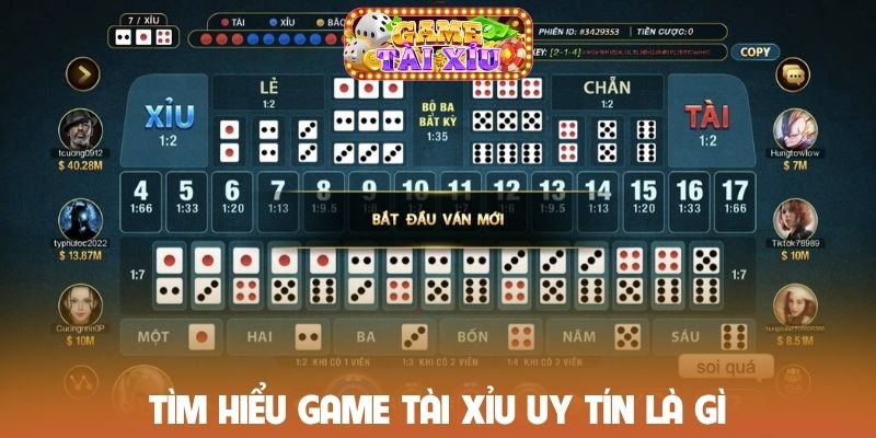 Tìm hiểu chi tiết game tài xỉu uy tín là gì